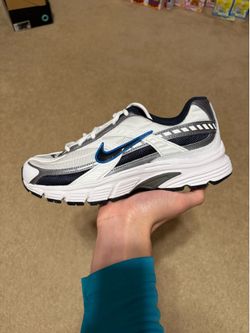 Size 7 mens - Nike Initiator White Obsidian Metallic Cool Grey (8.5 womens)