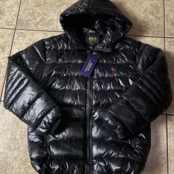 Ralph Lauren Black Puffer 