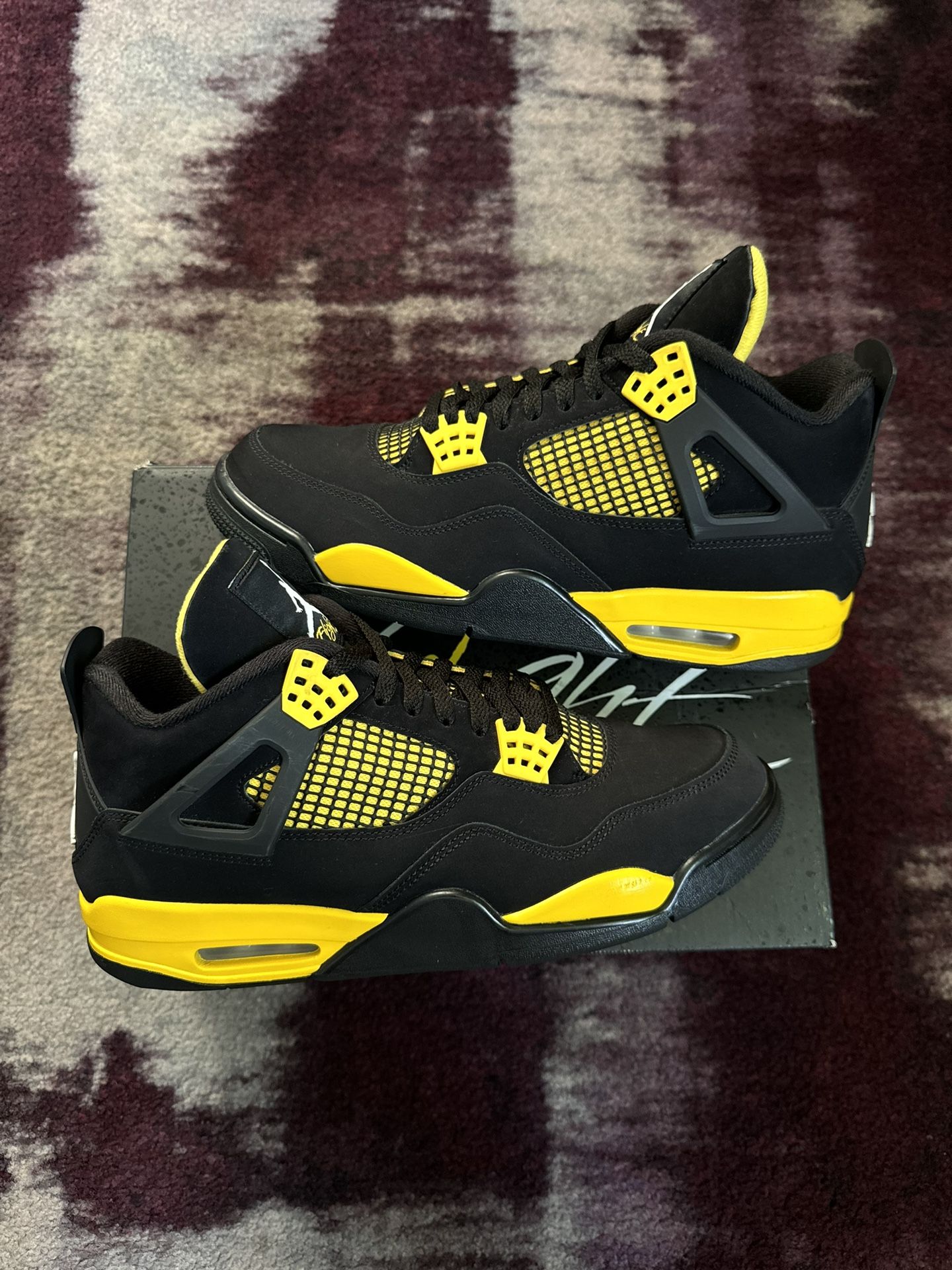 jordan 4 yellow thunder