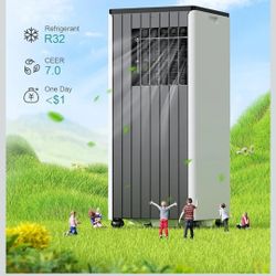 Kamlam12000 BTU Portable Air Conditioner, 3-IN-1 Free Standing Cooling Portable AC Unit with Fan & Dehumidifier Function, Remote Control & 24H Timer, 
