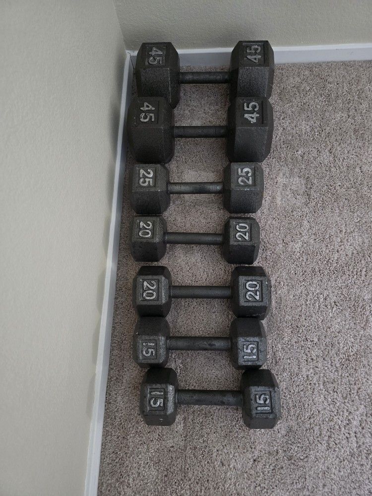 Weight Set/ Dumbbells