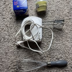 Mixer And Baking Items 