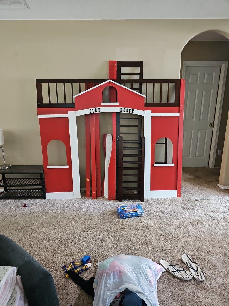 Pending. Boys Firehouse Loft Bed