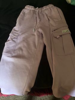 Pro Club Cargo Sweatpants Purple