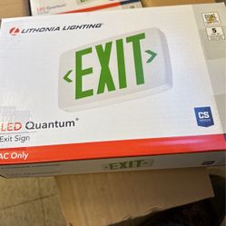 Lithonia Emergency Exit signs