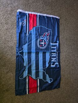 Tennessee Titans NFL Fan Flag