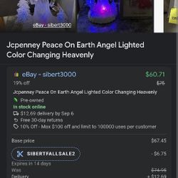 Lighted Antique Angle 40$
