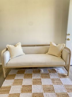 Crate and Barrel Arched Sofa