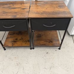 Side tables x2