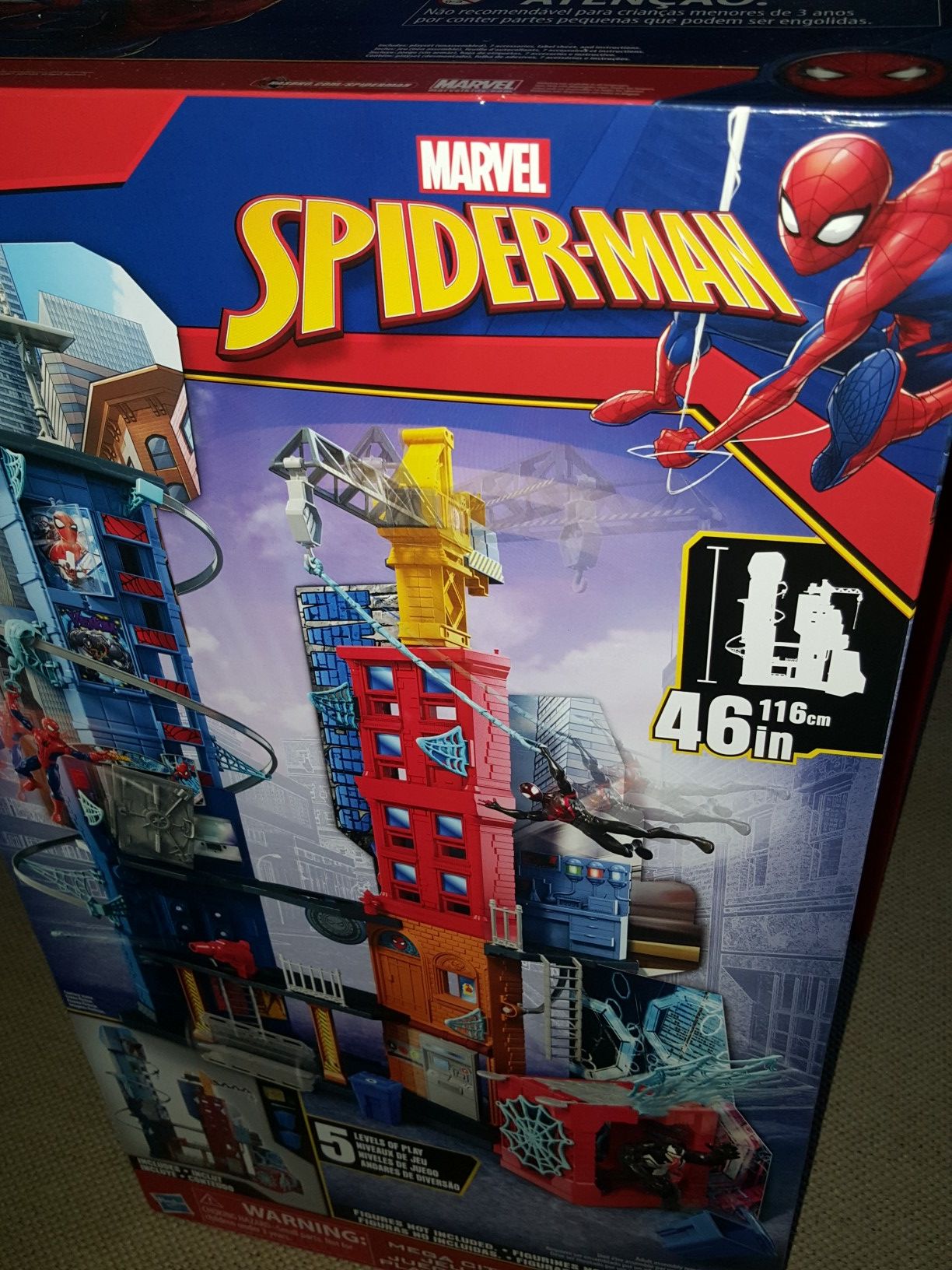 Marvel Spider-Man 46in Mega City Playset