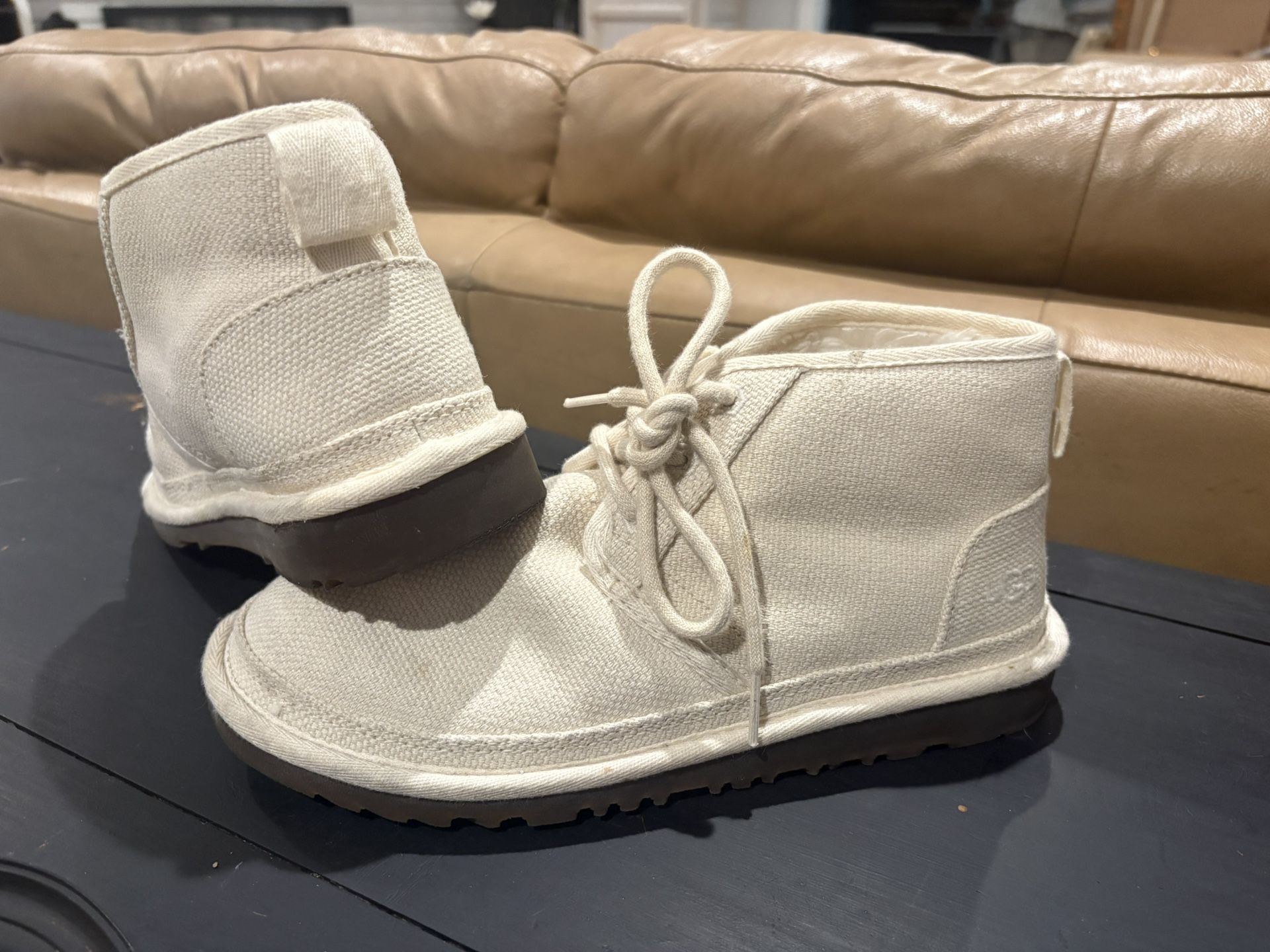 UGG Neumel Natural Boots Sz 7