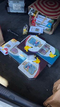 30th anniversary Tins pokemon