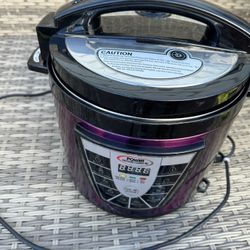 Power Pressure Cooker XL 6 Quart- Purple Hu