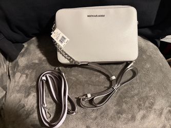 Michael Kors Light Gray Crossbody Bag