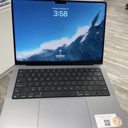 MacBook Pro 14 Inch 2021 M1 Pro 16gb Ram 1tb $50 Down Payment 