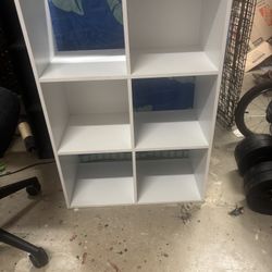 White Cubbies 35“ Tall 23 3/4” Wide 11 3/4” deep Cash Only