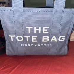 Marc Jacobs blue tote bag
