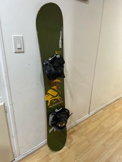 Millennium Three Snowboard With Bindings