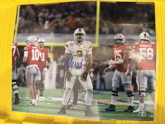 Ahkeem Messidor Signed Miami Hurricanes 11x14 Photo
