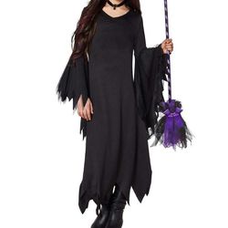 Halloween Basic Girls Witch Costume