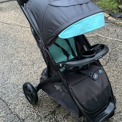 Stroller - Grey/Blue