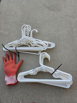 Kids plastic clothes hangers 11.5inch