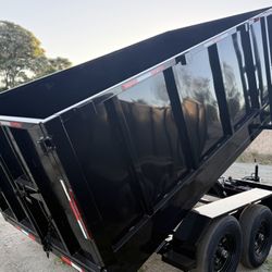 New 8x4x12 Hydraulic Utility Dump Trailer 🔥