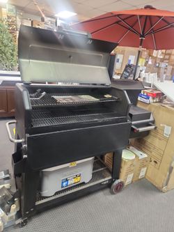 Nexgrill
Oakford 1150 Reverse Flow Offset Smoker Charcoal Grill in Black