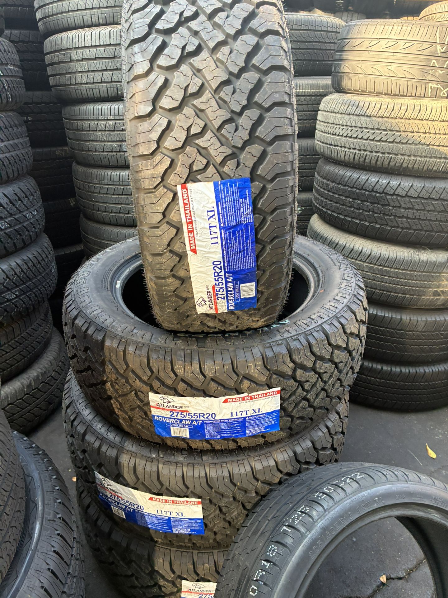 275/55/20 At Atlander Tires Installed And Balanced/ Instaladas Y Balanceadas