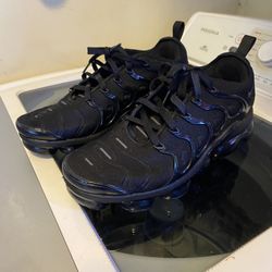 Nike Vapormax Plus Style-924453, Black/ Grey, Sz 9