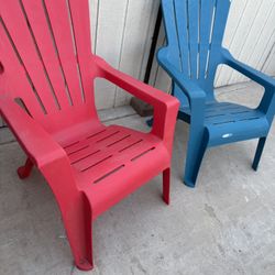 SET OF 2 POOL CHAIRS