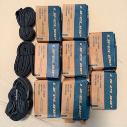 Lifeline 700C x 18-25mm Presta 80mm Inner Tubes – Lot of 12