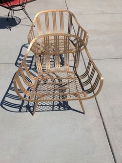 CB2  Gala Gold  Lounge Chairs  Modern