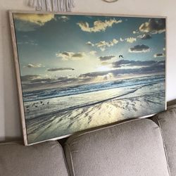 Ocean Framed Canvas