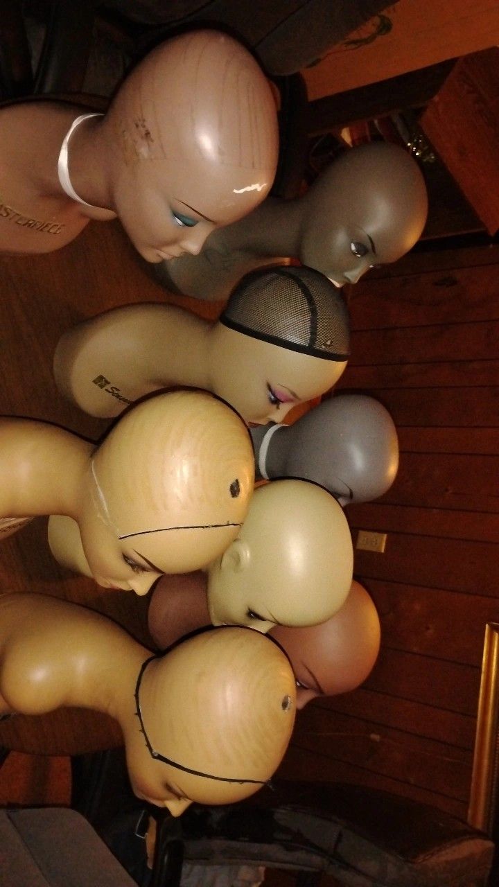 Retail Maniquin Heads