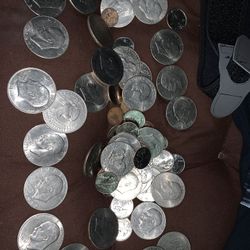Silver dollar coin