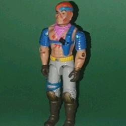 GI Joe Vintage 1986 ZANDAR Action Figure Cobra Hasbro 3.75 in DREADNOK 