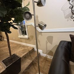 Brushed Nickel Floor Lamp