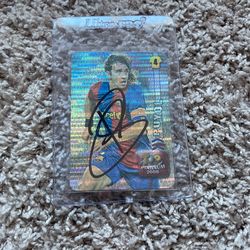 2007 Mundichromo carles PUYOL In Person aUTO