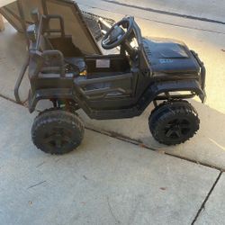 Electric Black Jeep