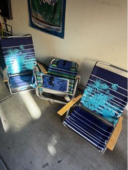 Beach chairs