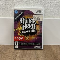Guitar Hero: Smash Hits – Nintendo Wii