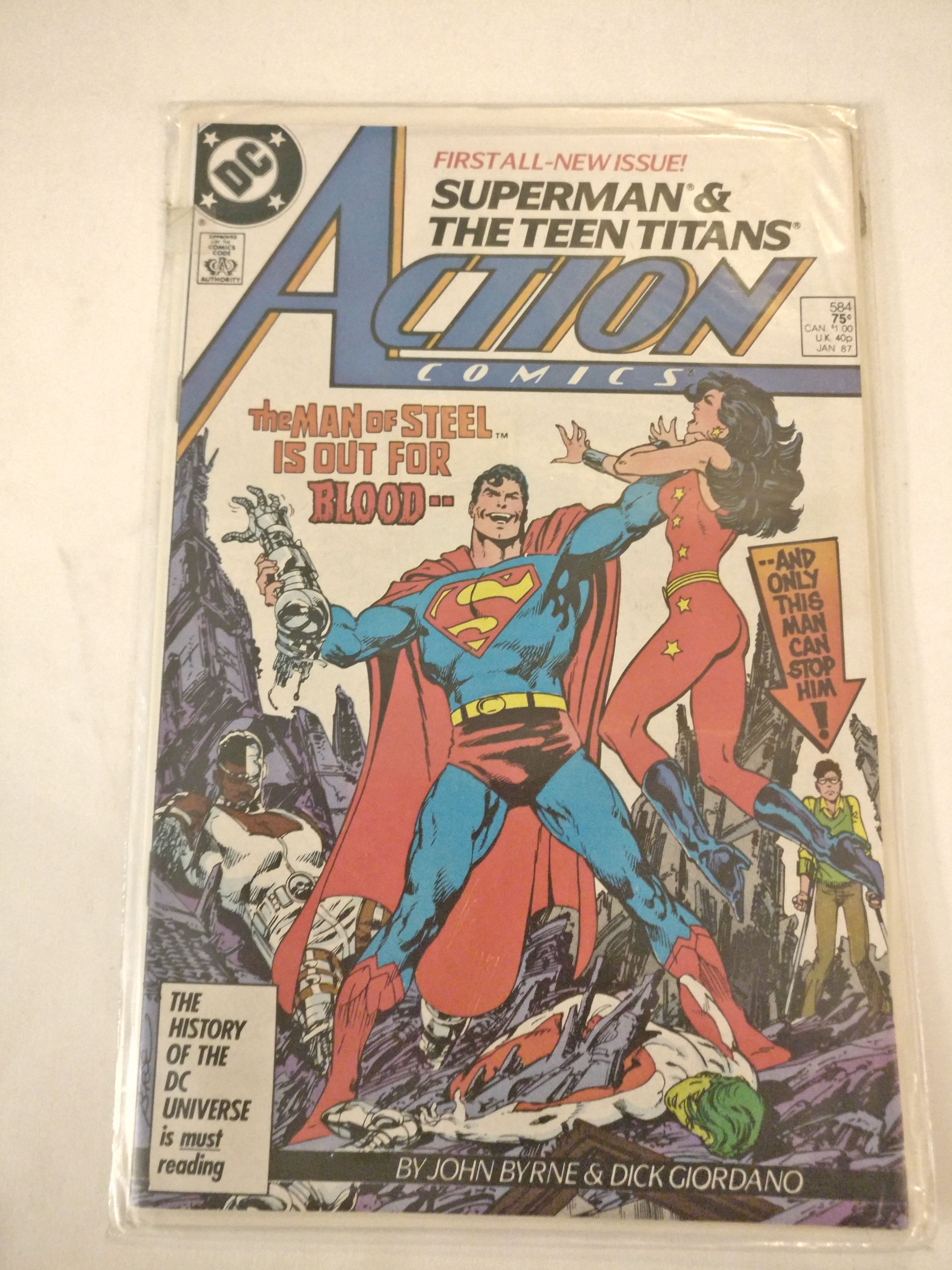 Action comics, Superman first issue, man of steel novel
