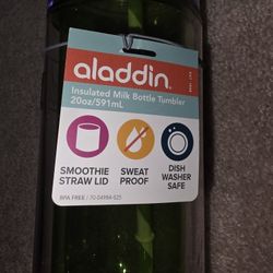 Aladdin Insulated Milk Bottle Tumbler 20oz 