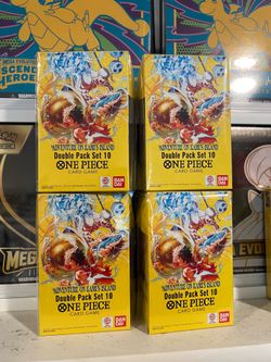 4 One Piece TCG OP-15 Double Packs