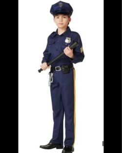 Deluxe Police Officer Childs Costume