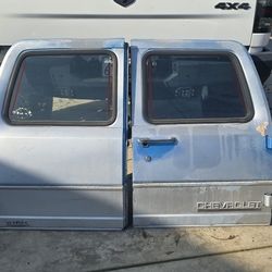 Square Bady Chevy Suburban 91 Barn Doors