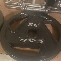 35 Lbs Olympic Plates 