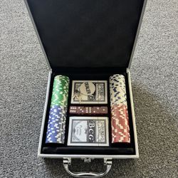 Poker Set 100x Chips