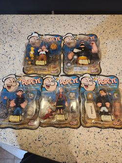 Popeye Action Figures 